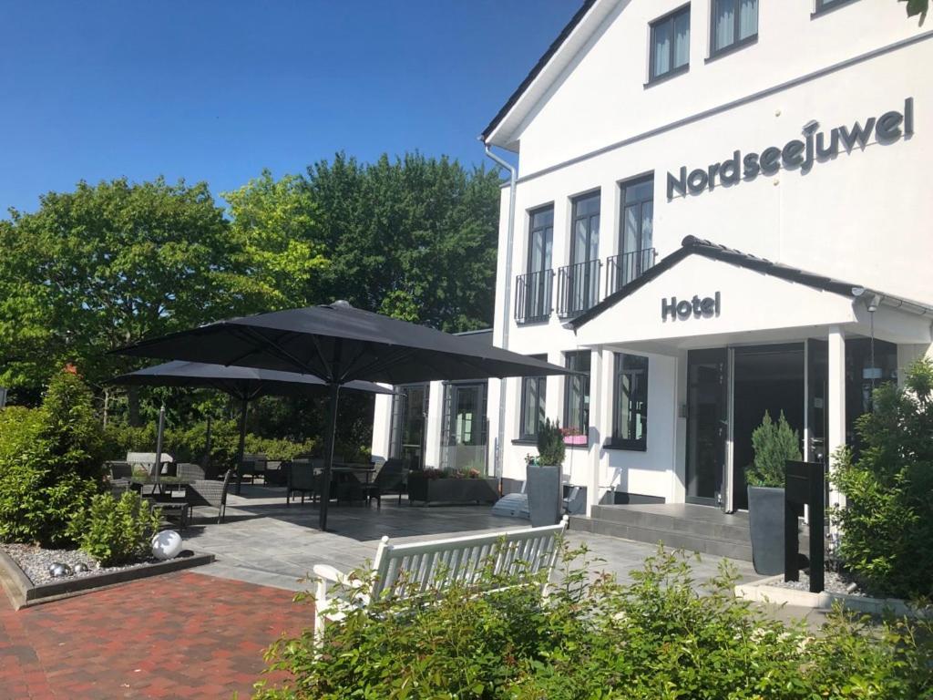 Hotel Garni Nordseejuwel Horumersiel Esterno foto